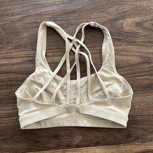 Tan lulu lemon sports bra